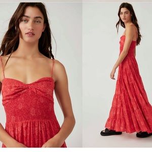 Sundrenched Printed Maxi Dress